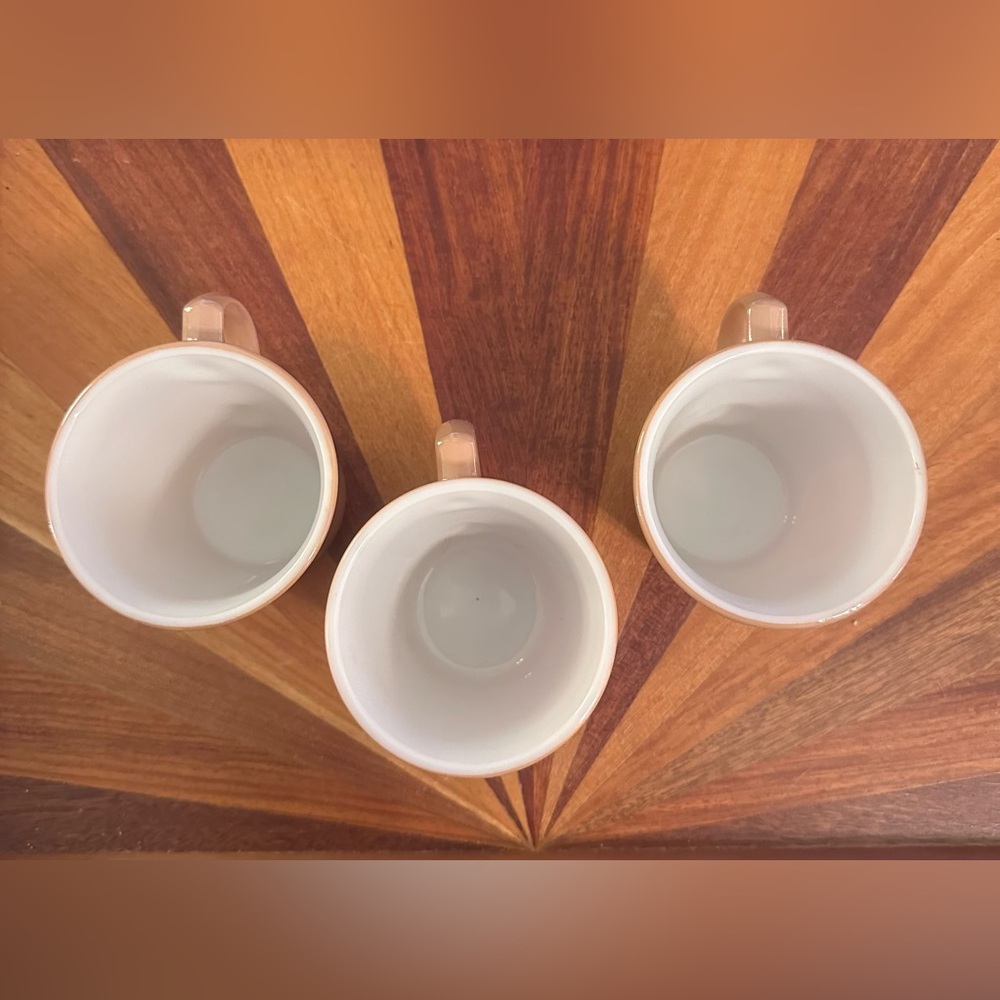 Vintage PYREX Butterscotch Coffee Mugs/Tea Cups. - Picture 5 of 7